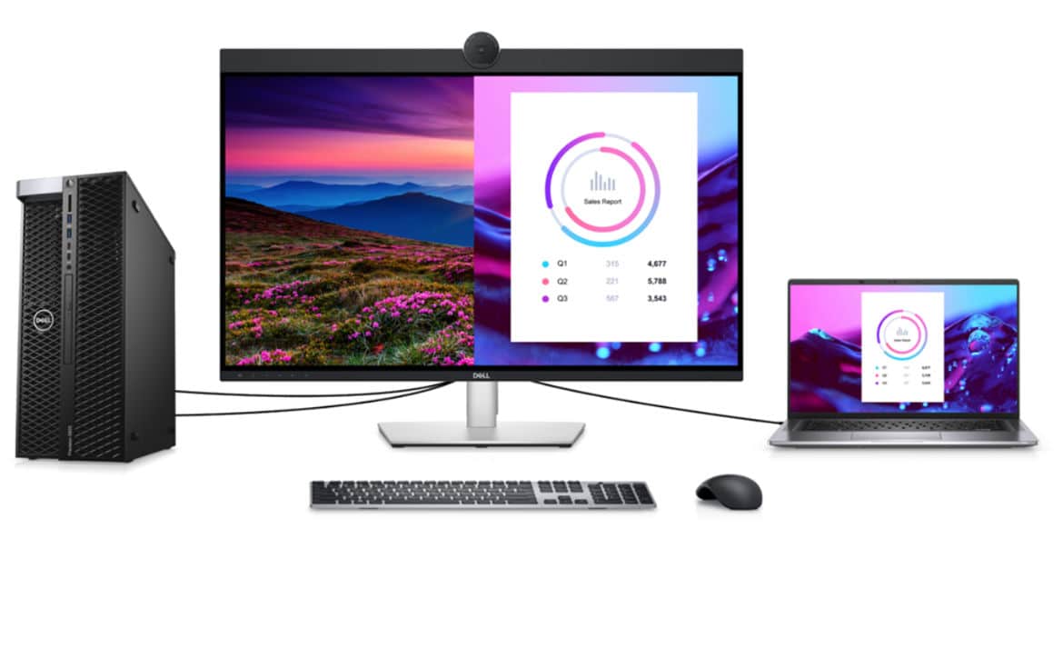 Dell UltraSharp 32 4K video conferencing monitor ecosystem-min