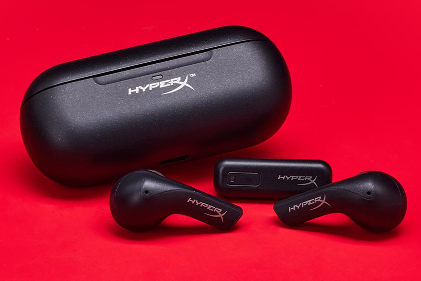 The HyperX Cloud MIX Buds true wireless in-ear gaming headset