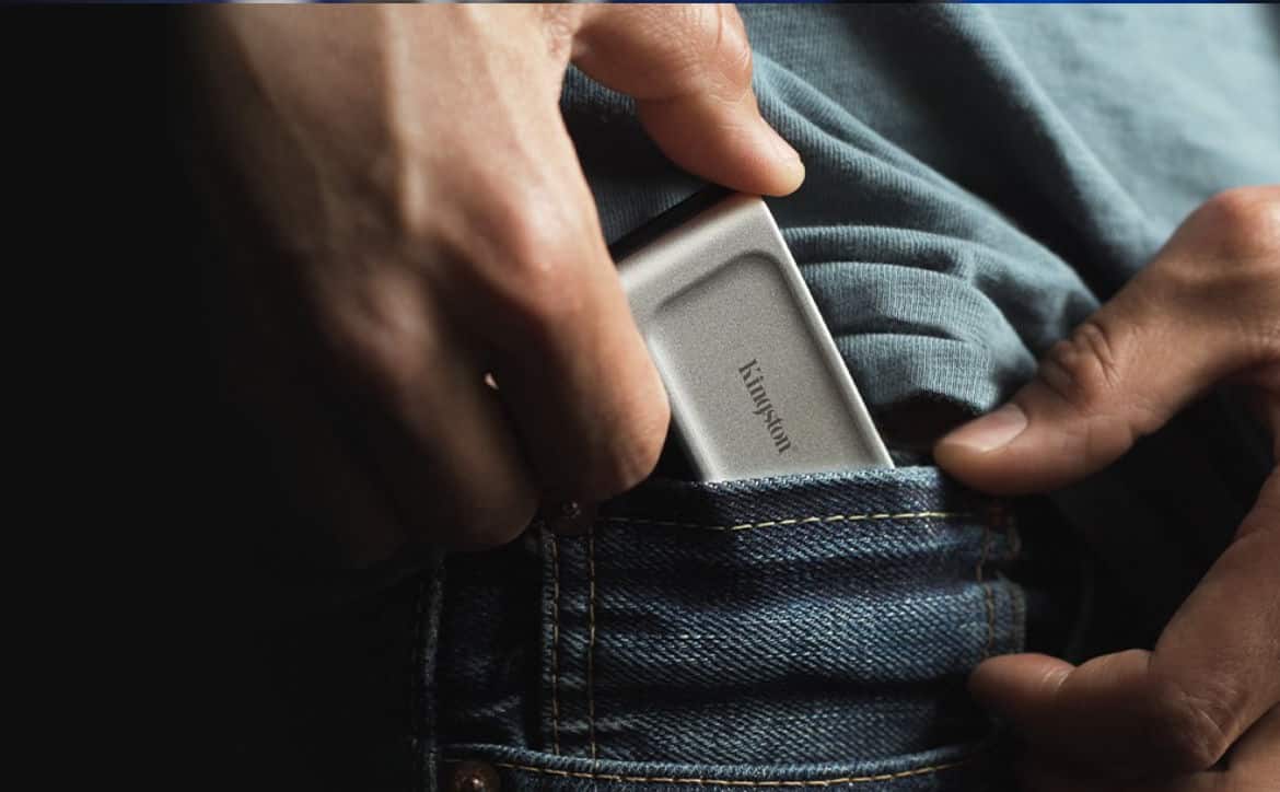 Kingston mengumumkan drive solid state portabel eksternal 4TB XS2000 yang baru