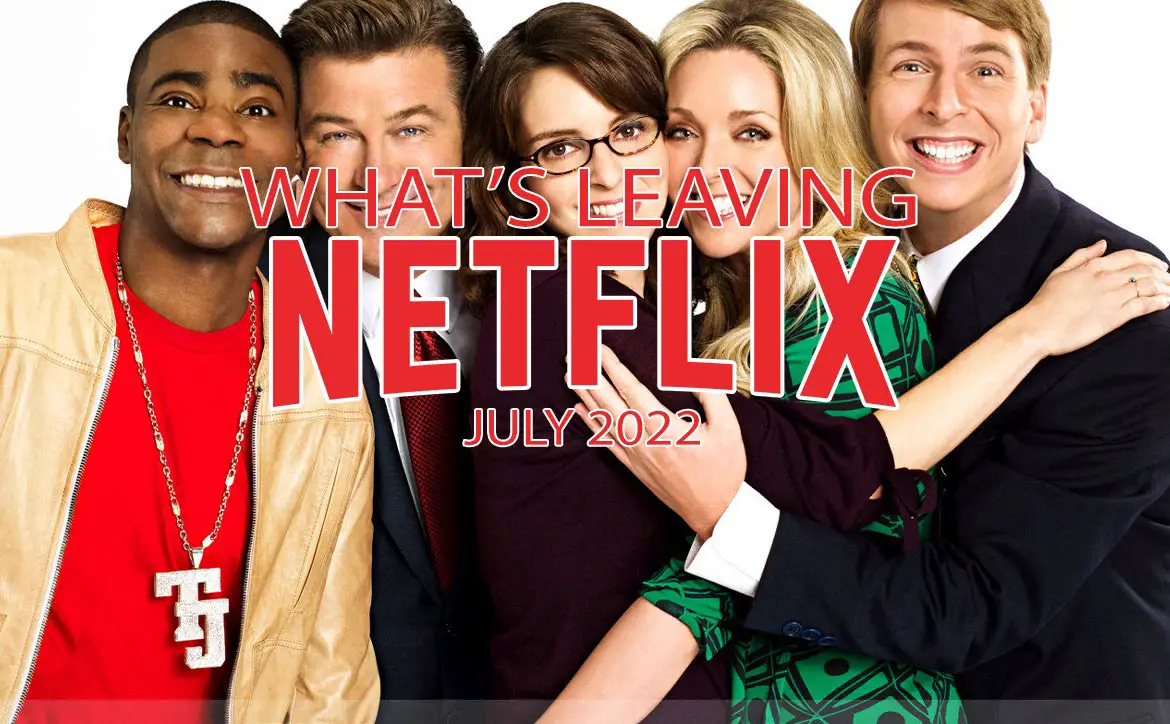 What's Leaving Netflix July 2022: 30 Rock