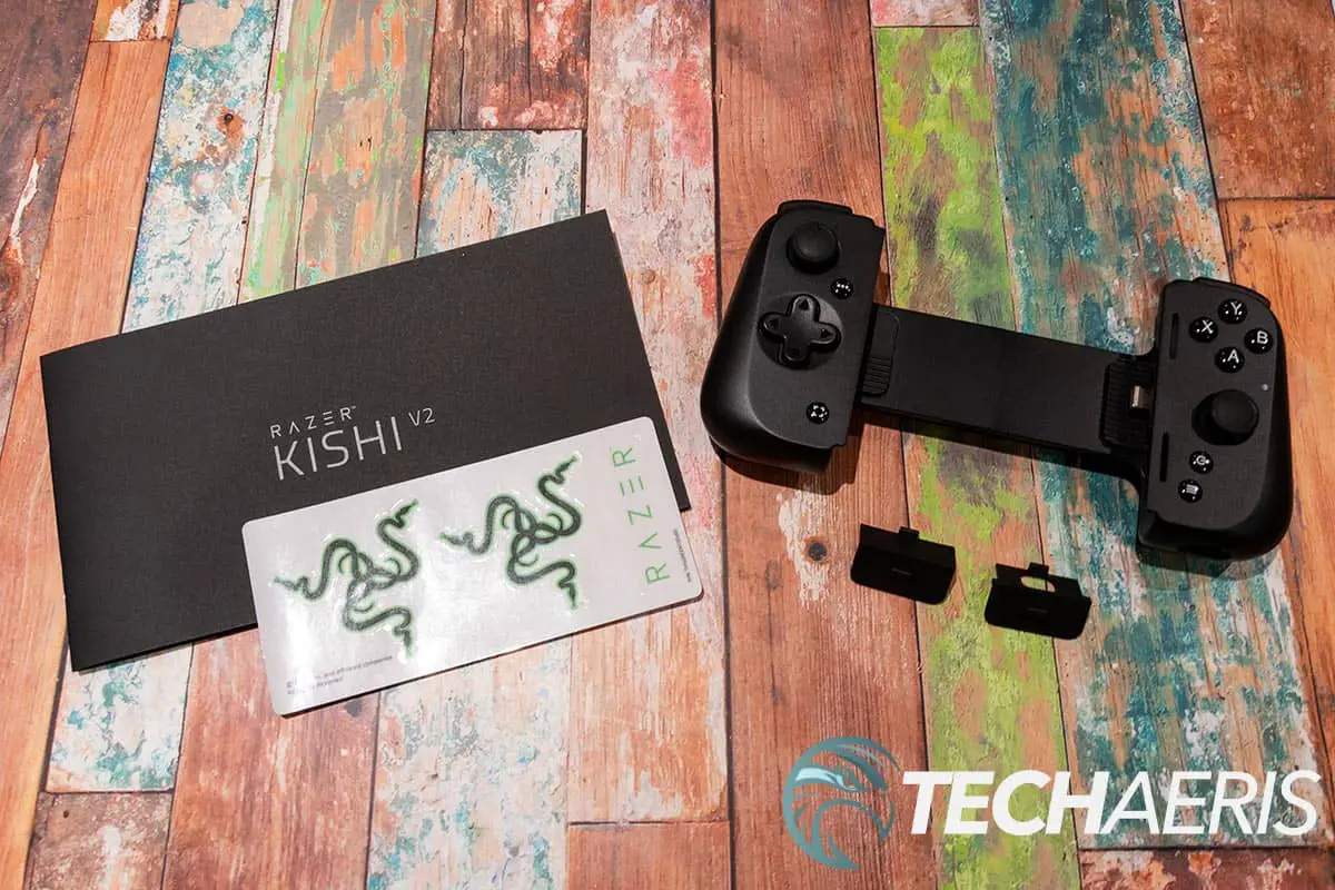 What's included with the Razer Kishi V2 mobile game controller