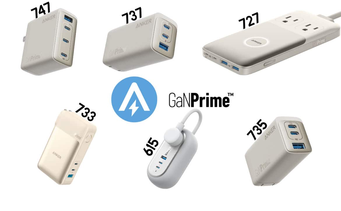 Anker announces its new GaNPrime high-wattage charging solutions