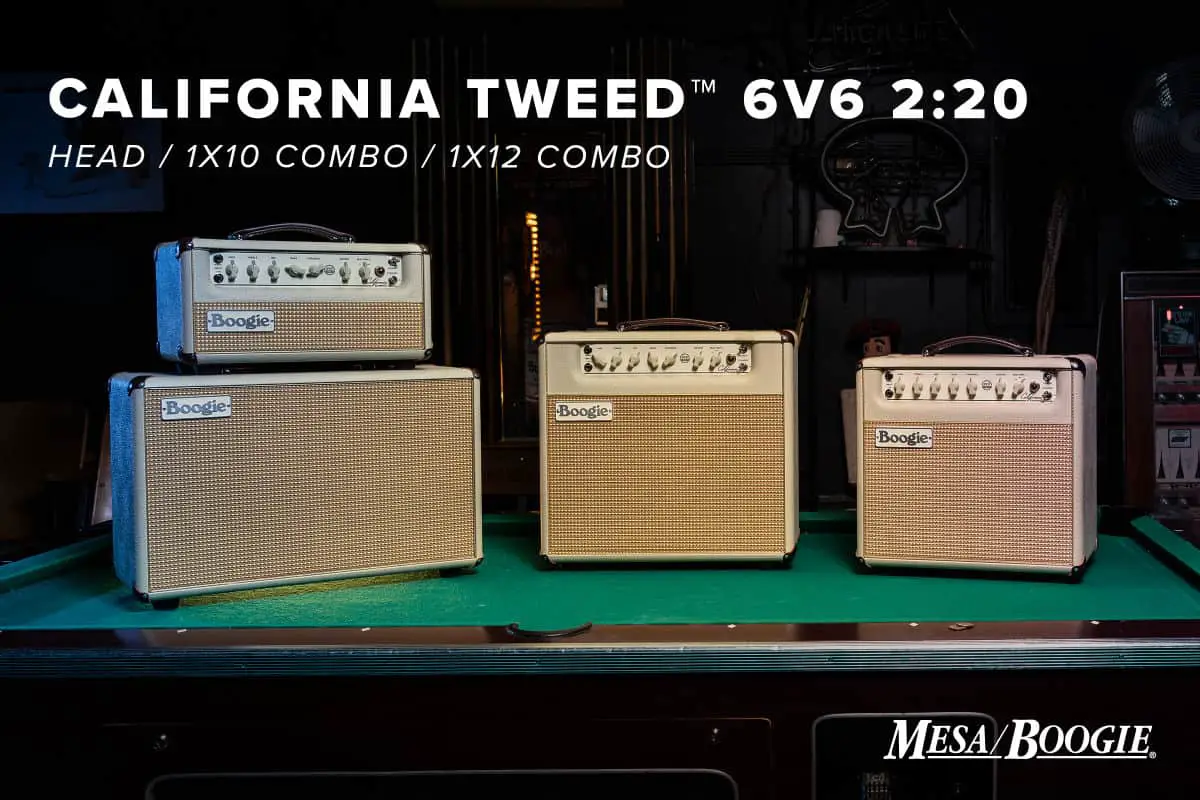 MESA/Boogie announces new additions to its California Tweed Series of amps