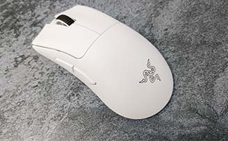 The Razer DeathAdder V3 Pro ultra-lightweight wireless ergonomic esports gaming mouse