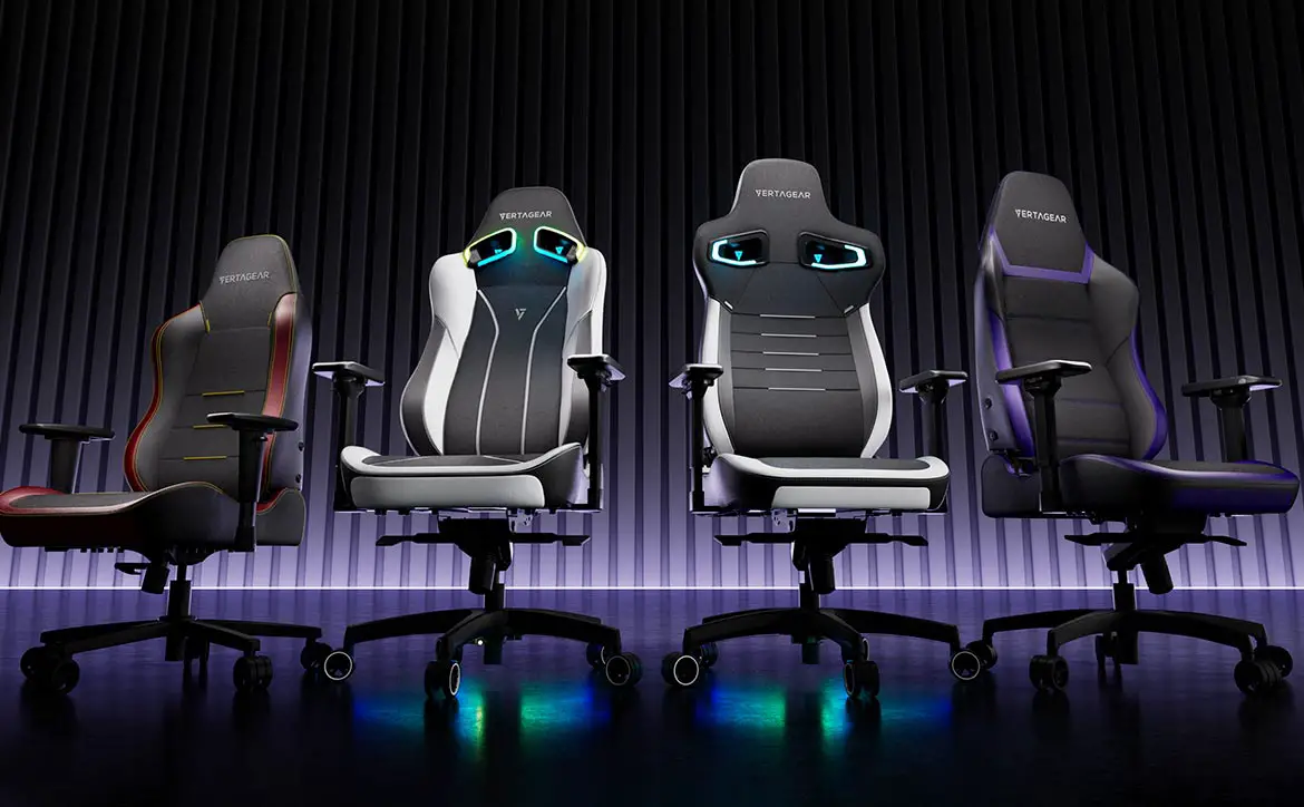 Vertagear 800-series ergonomic gaming chairs