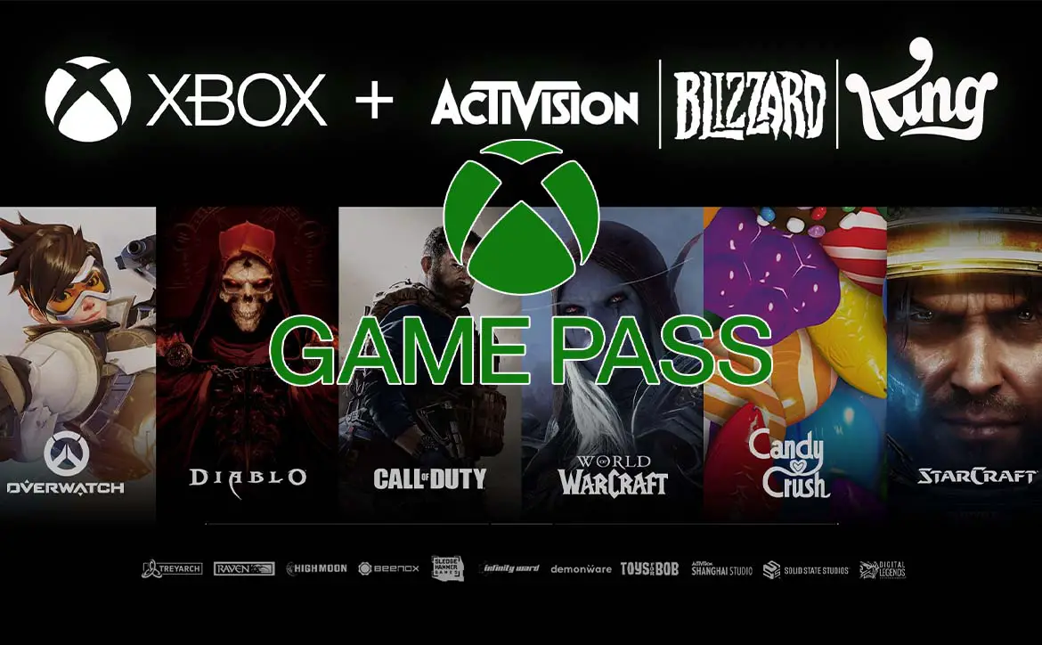 Xbox Activision Blizzard Game Pass