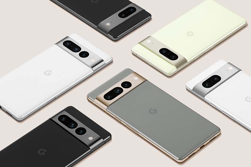 The Google Pixel 7/7 Pro Android Smartphone family