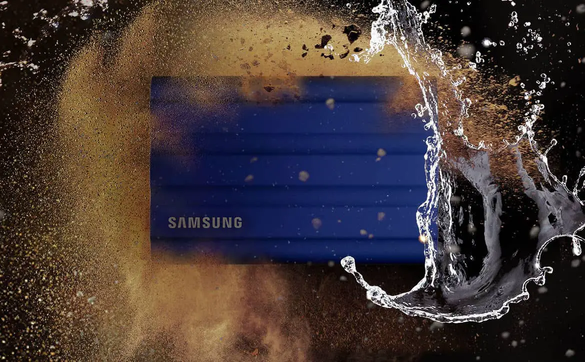 Samsung mengumumkan varian 4TB dari SSD portabel T7 Shield yang tangguh