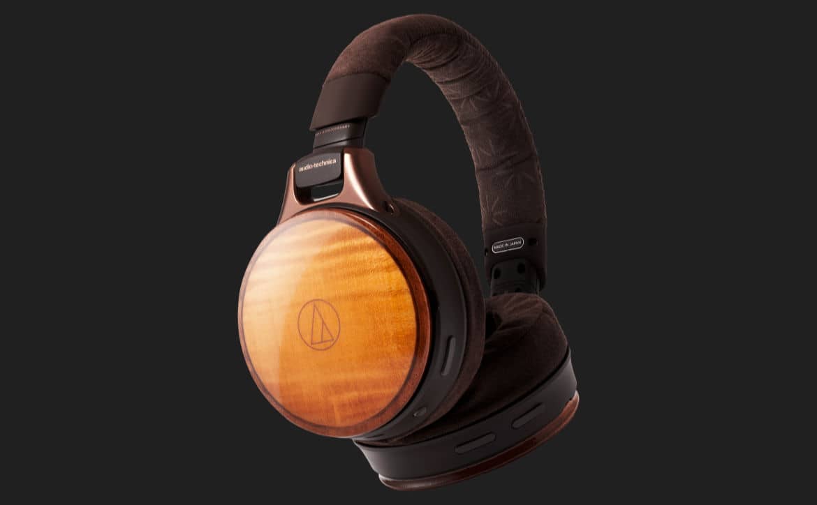 Audio-Technica Wooden Headphones-min