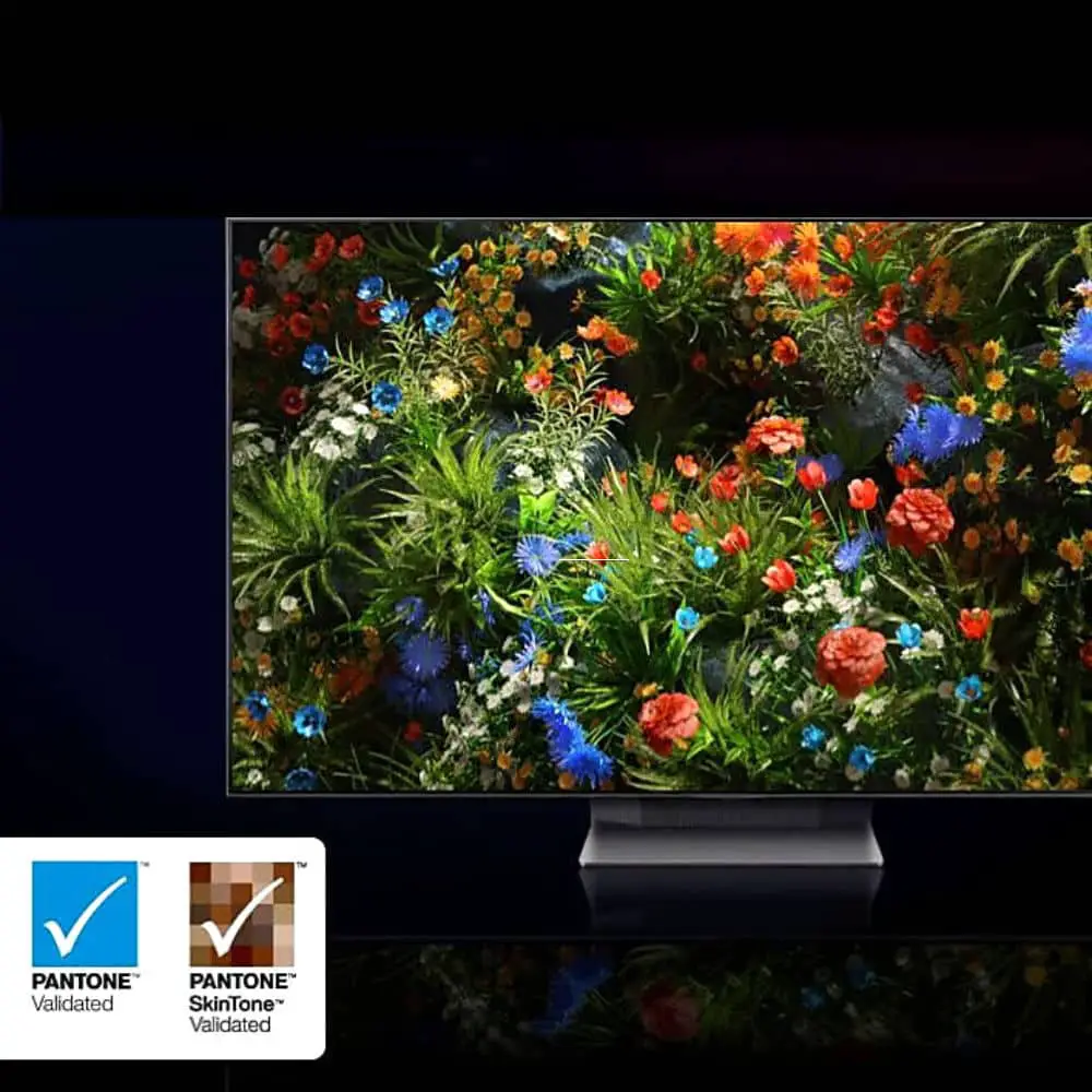 Samsung S95B QD OLED TV Pantone Techaeris min