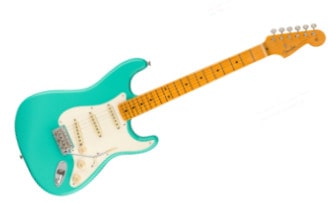 Fender American Vintage II 1957 Stratocaster Review Box Techaeris-min