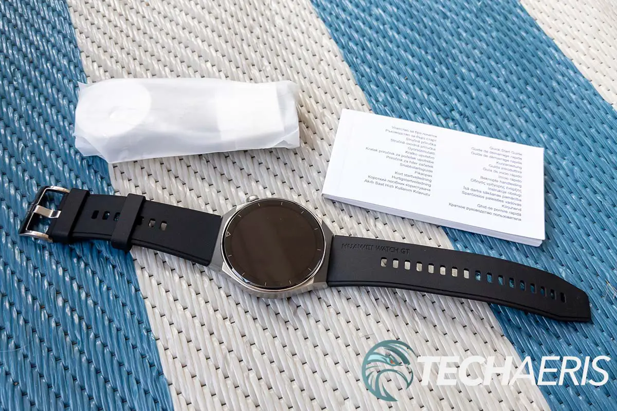 What's included with the Huawei Watch GT 3 Pro smartwatch