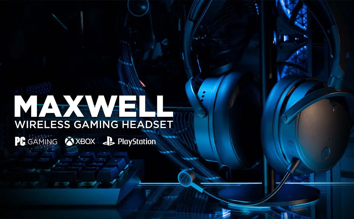 Audeze Maxwell wireless gaming headset for PC, Xbox, and PlayStation