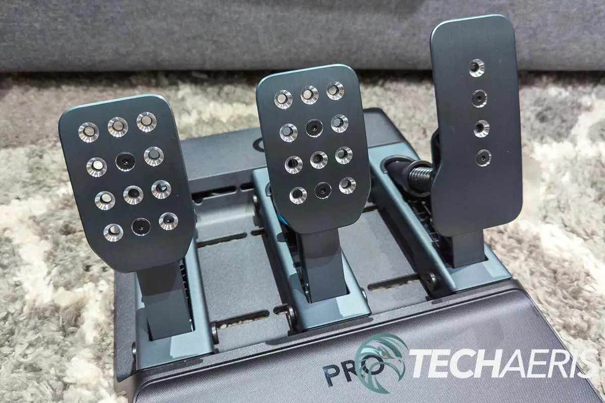 The Logitech G PRO Racing Pedals