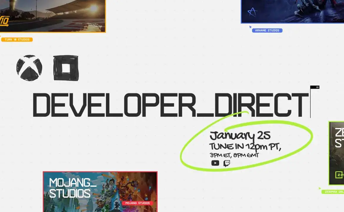 Xbox & Bethesda Developer_Direct coming on January 25, 2023