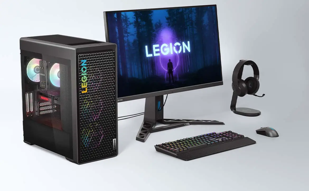Lenovo Legion gaming desktops and laptops at CES 2023