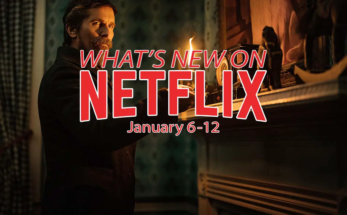 What's new on Netflix January 6-12: Christian Bale in The Pale Blue Eye