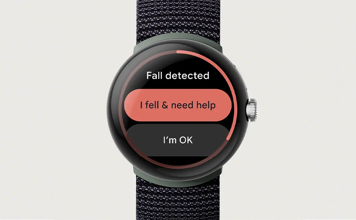 Google Pixel Watch now has fall detection