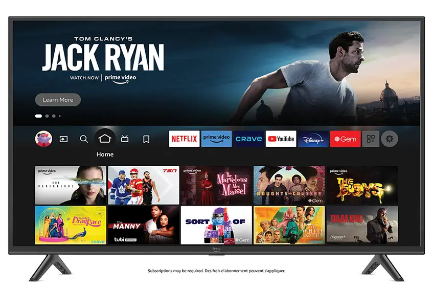 The all-new Amazon Fire TV 2-Series is available in 32" and 40" sizes