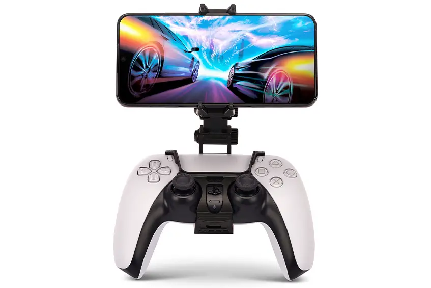 The MOGA Mobile Gaming Clip for DualSense and DualShock 4