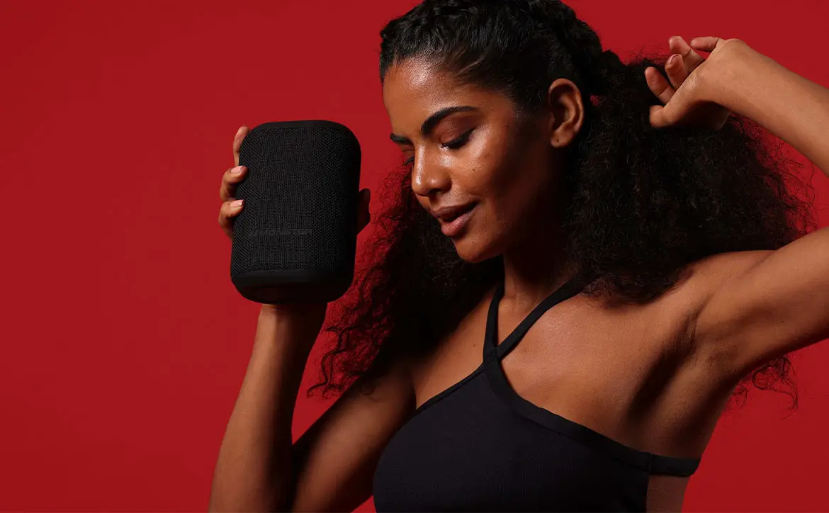 Monster DNA One portable Bluetooth speaker with Qi wireless charging