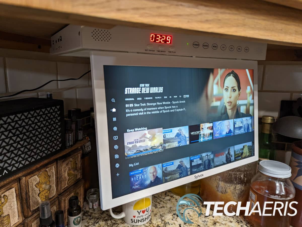 Sylvox Kitchen TV review: Good for recipes and how-to videos, but with some caveats