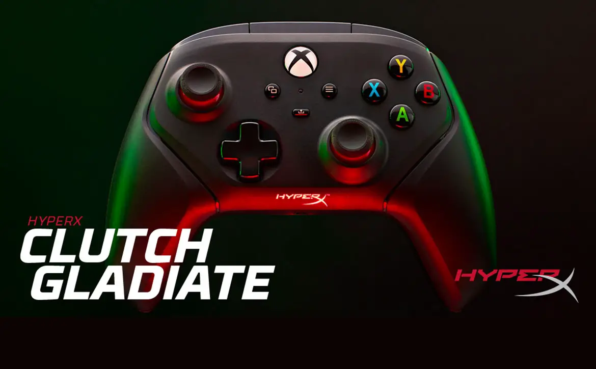 HyperX Clutch Gladiate wired Xbox controller