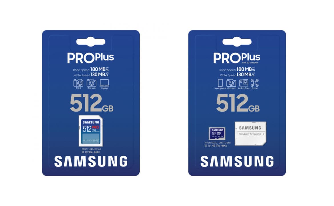 Samsung PRO Plus Memory Cards