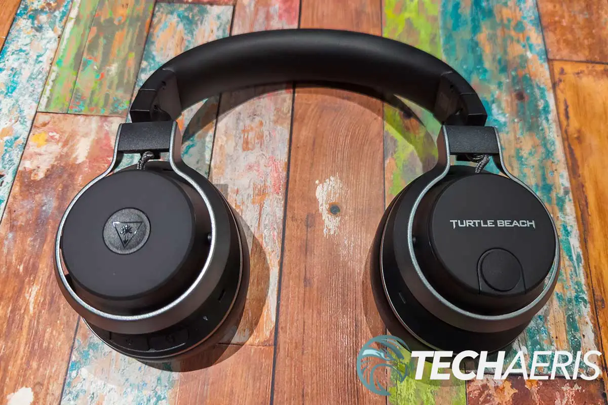 The outer earcups on the Turtle Beach Stealth Pro Xbox/PC wireless gaming headset