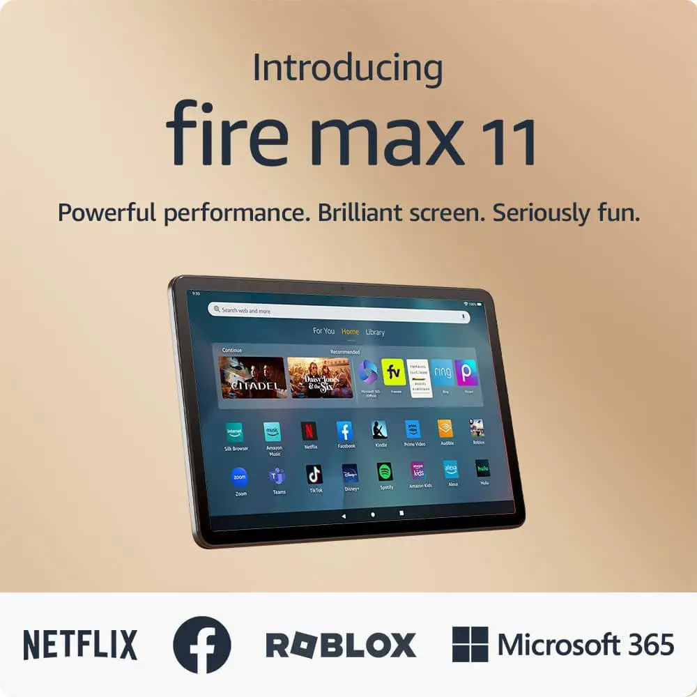 Amazon announces its new Fire Max 11 tablet