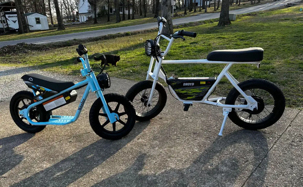 Droyd Weeler and Blipper electric bikes featured image