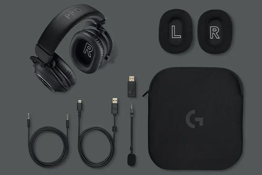 Headset gaming Logitech G PRO terbaru memiliki fitur driver audio graphene