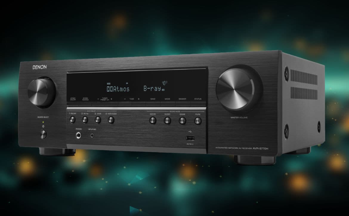 New Denon 8K AVRs Offer 3D Audio Performance for small to mid-sized spaces
