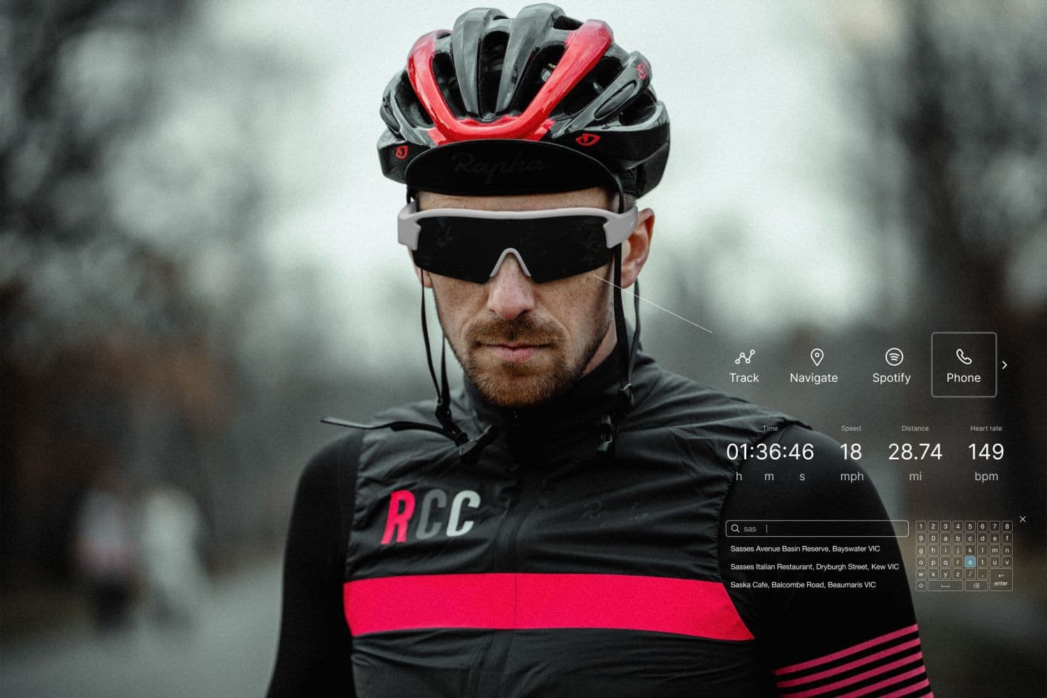 Minimis Glass are Smart HUD Sunglasses that display stats and maps