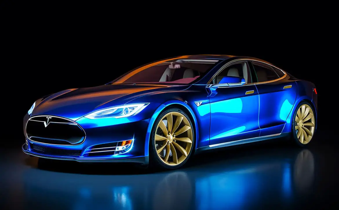 Tesla EV Midjourney BLMG