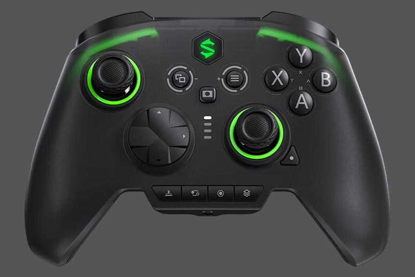 The Black Shark Green Ghost Gamepad gaming gear