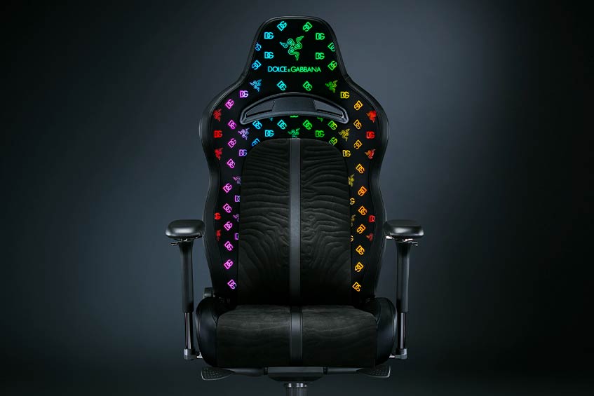 The Dolce&Gabbana | Razer Enki Pro – Chroma Edition gaming chair