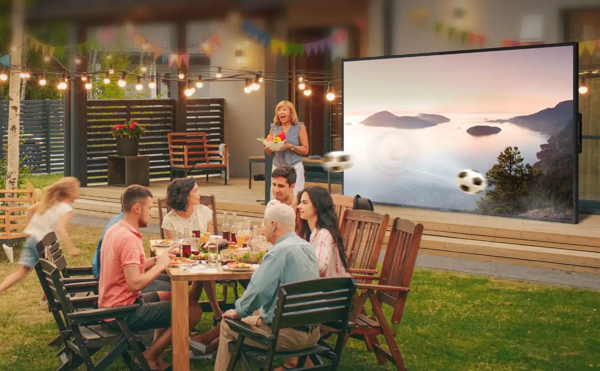 CEDIA Expo 2023: SKYWORTH Clarus S1 Full Sun Outdoor TV brings the nits
