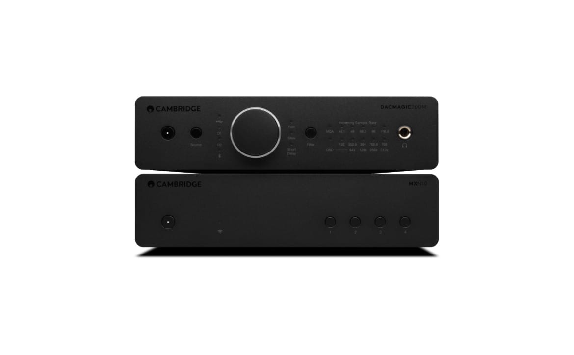 Cambridge Audio reveals MXN10 & DacMagic 200M Black Edition