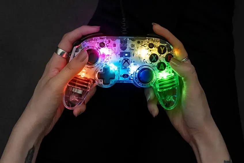 The Limited Edition NACON Colorlight Xbox/PC Gamepad