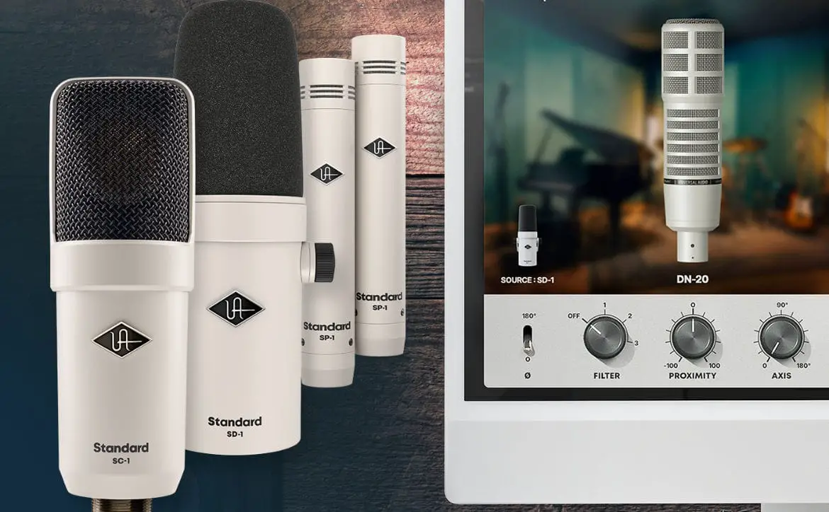 Universal Audio announces its hemisphere mic modeling plug-in and SC-1 mic