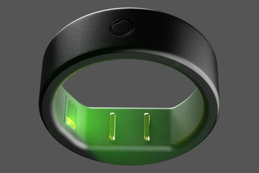 The Circular Ring Slim smart ring
