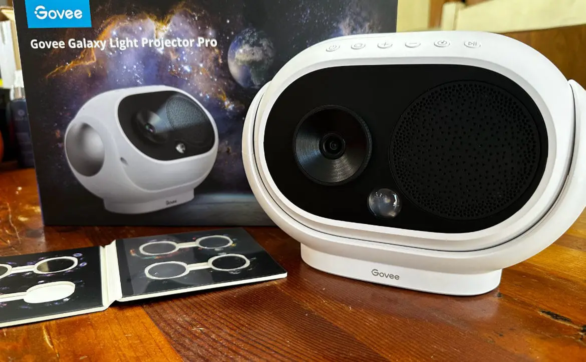 Govee Galaxy Light Projector Pro review- The galaxy in a box Techaeris review feature