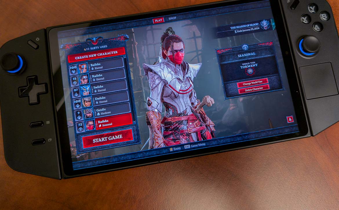 Lenovo Legion Go review: Tablet-sized display gives this Windows gaming  handheld an advantage with the usual caveats