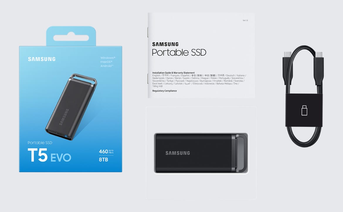 Samsung announces its new T5 EVO portable SSD