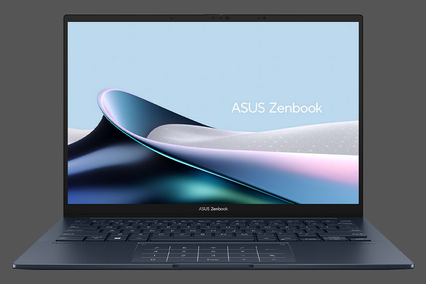 The ASUS Zenbook 14 OLED ultra-slim laptop