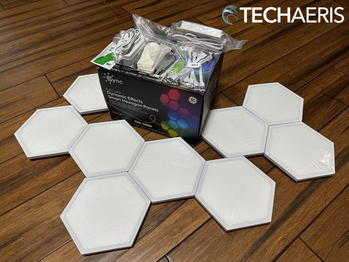 GE Lighting Cync Smart Hexagon Panels review: Fun addition to any gaming or office space