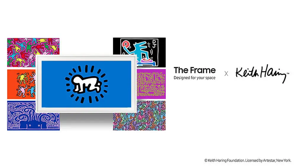 Samsung adds Keith Haring art to its Art Store