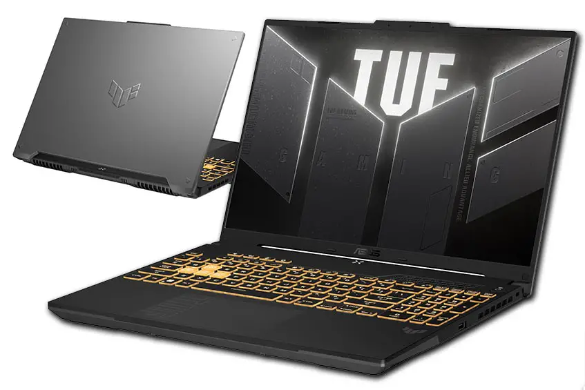 The ASUS TUF gaming laptops are available with Intel and AMD processors