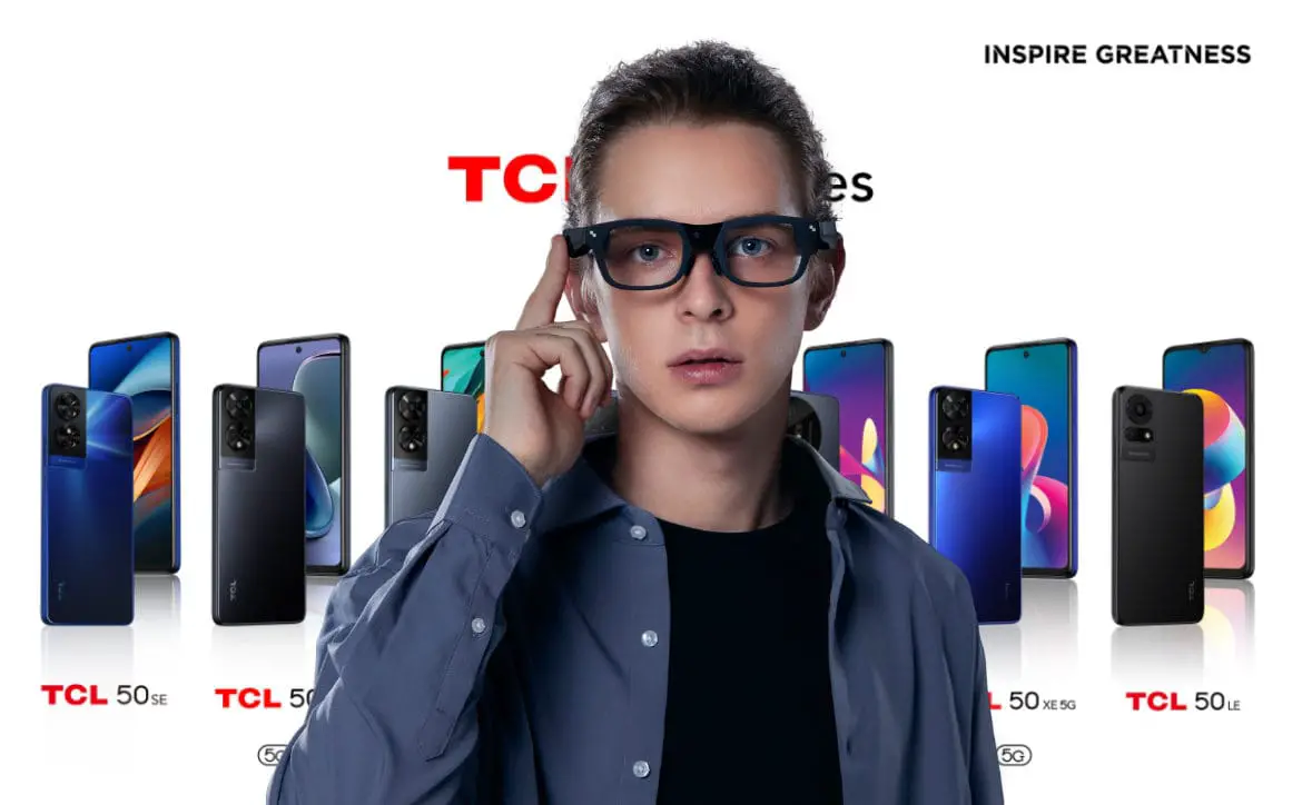 [CES 2024] TCL mobile announces RayNeo X2 Lite smart glasses, new smartphones, and tablets